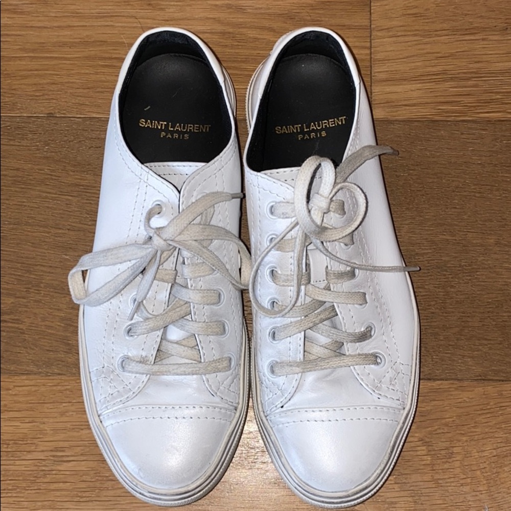 Saint Laurent “used effect” chuck Taylor shoes - Picture 3 of 3